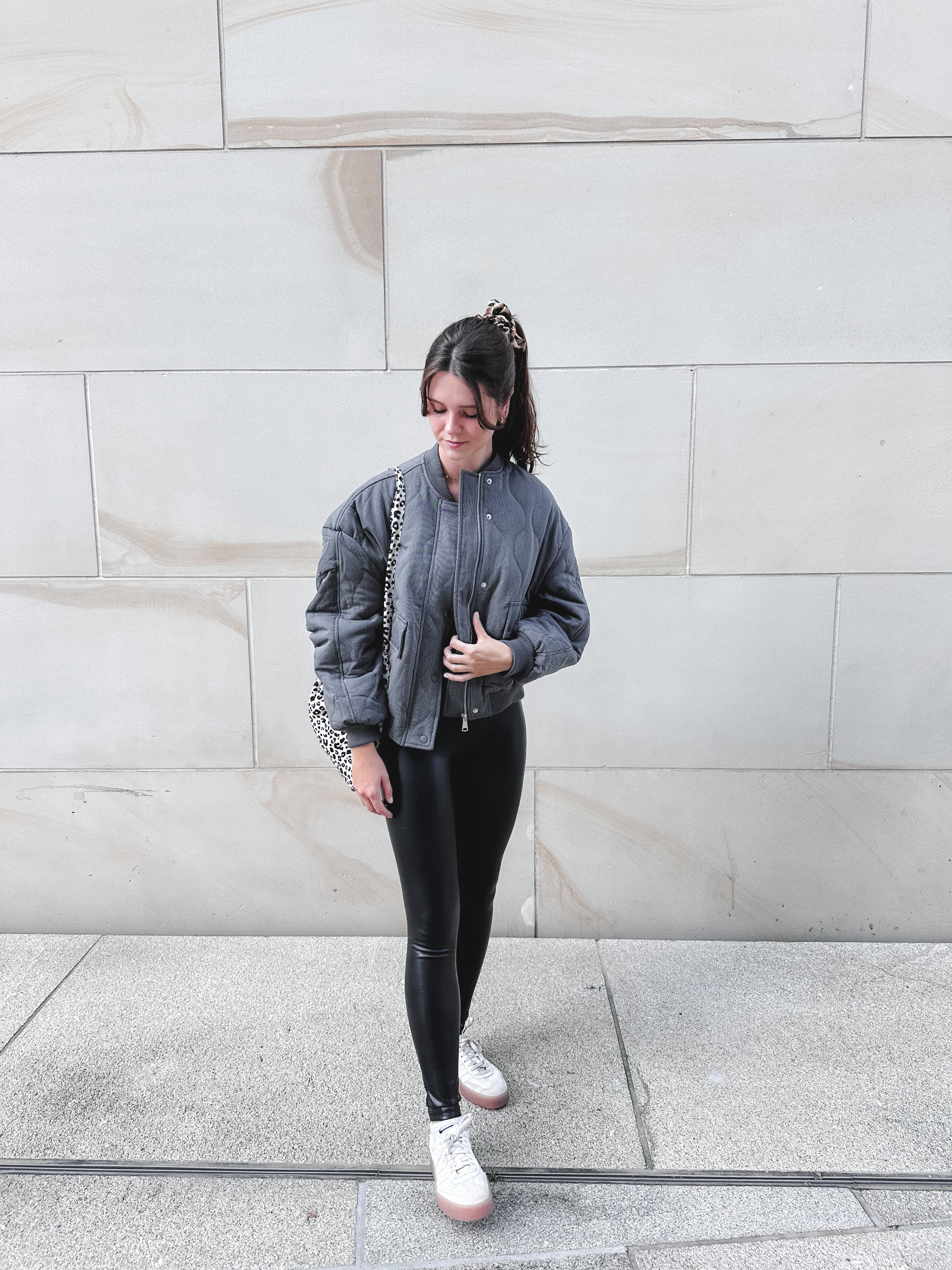 Lederimitat Leggings