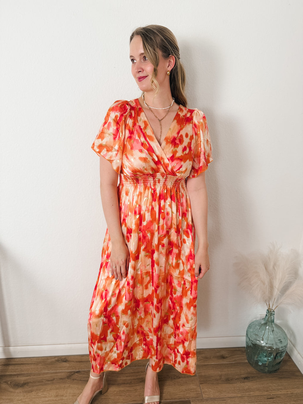 Maxikleid Golden Spring