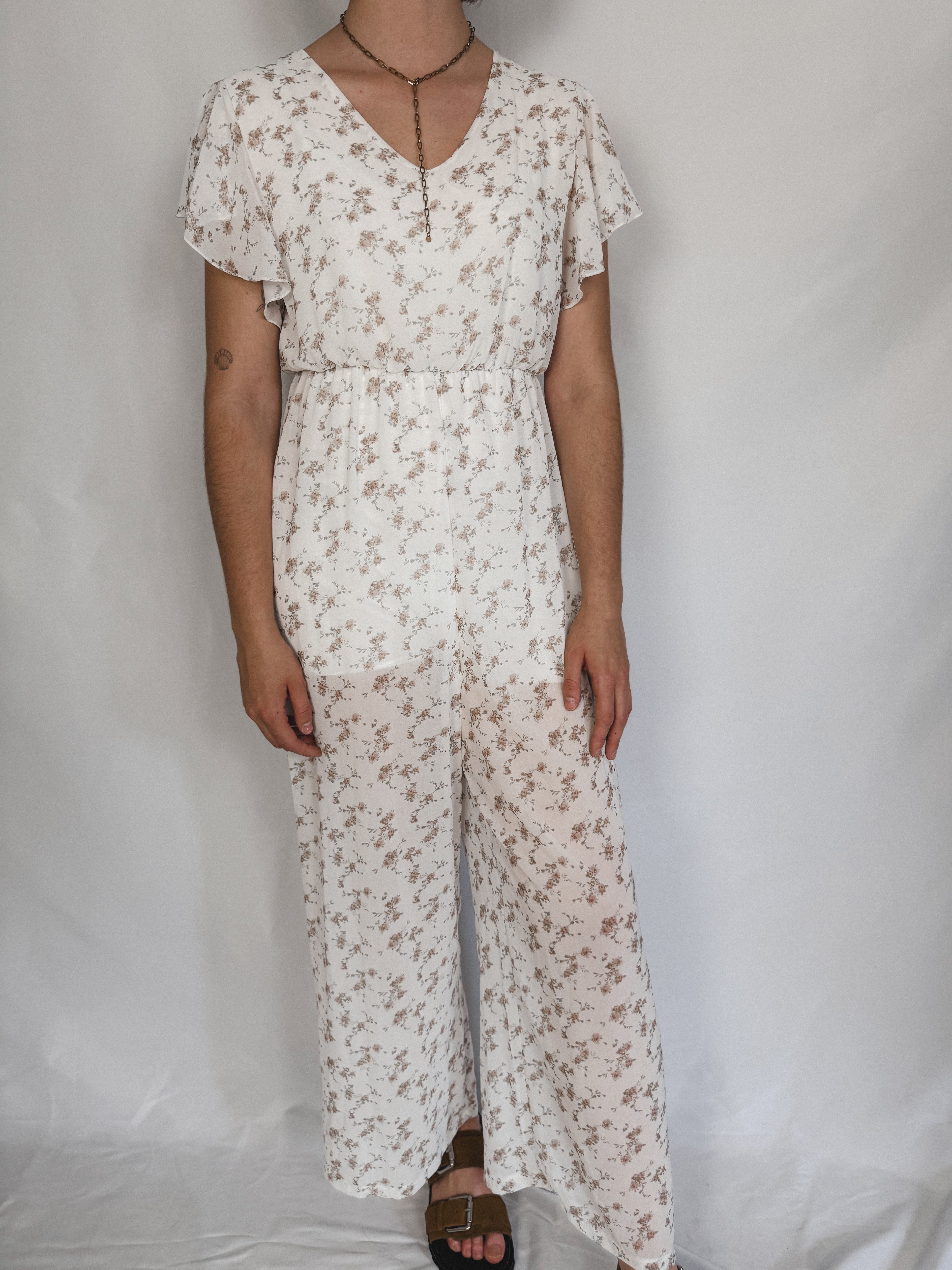 Jumpsuit Flowers