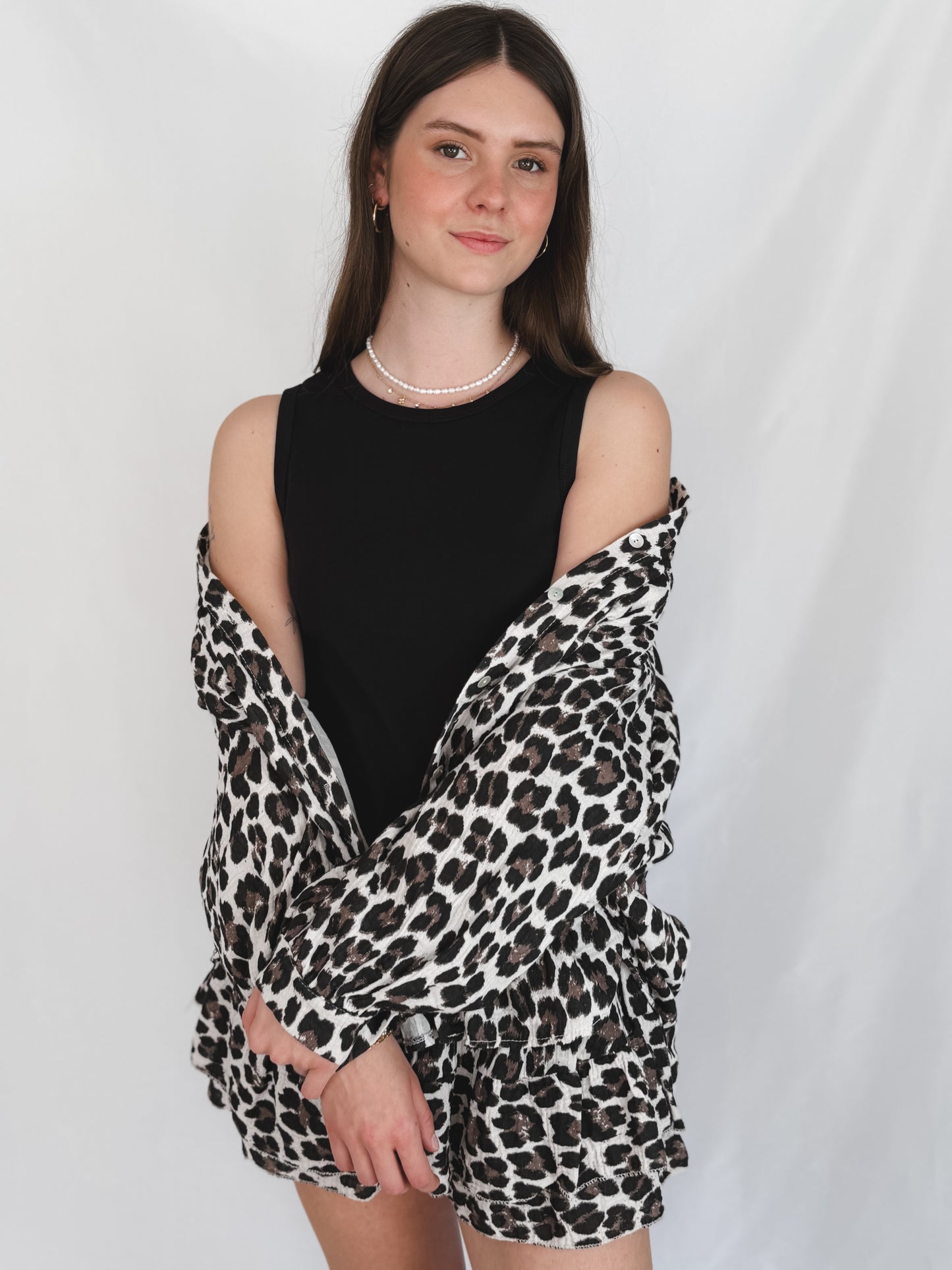 Musslin Skort Leo