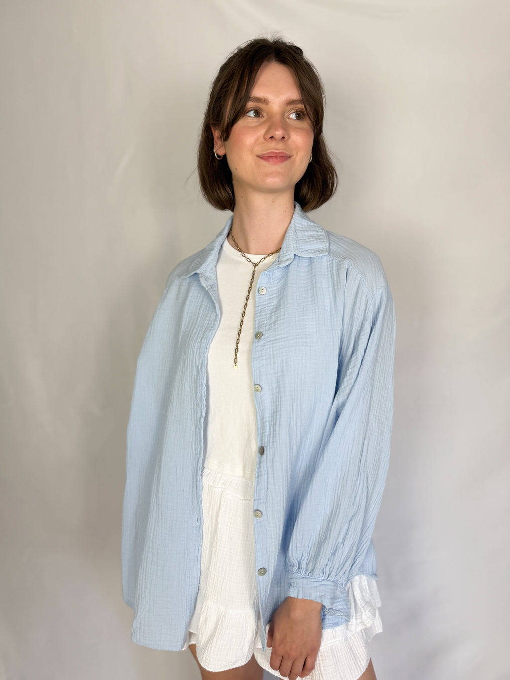 Musselin Bluse Classy