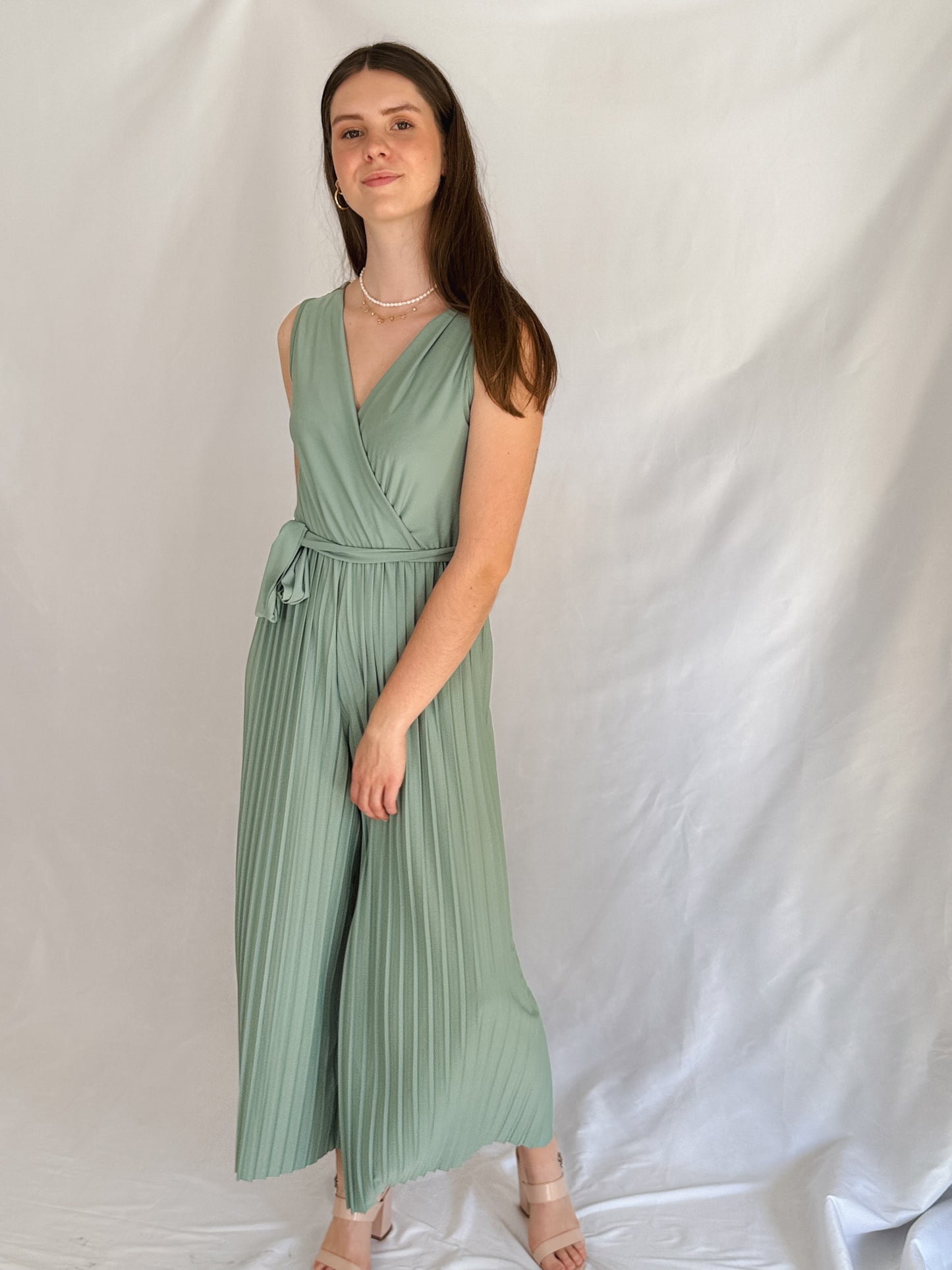 Plissee Jumpsuit