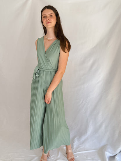 Plissee Jumpsuit