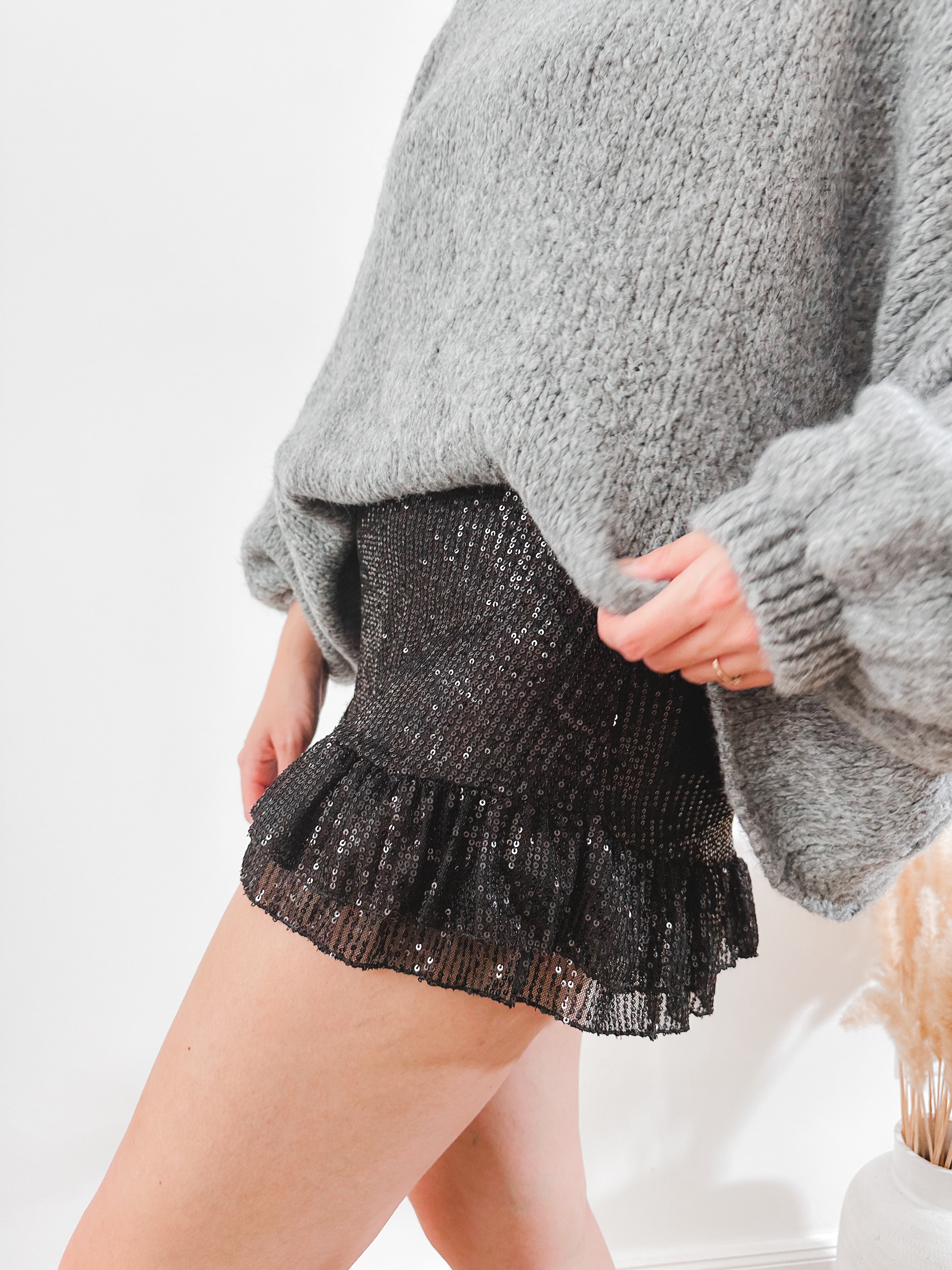Pailletten Skort