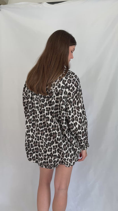 Leo Musselin Bluse