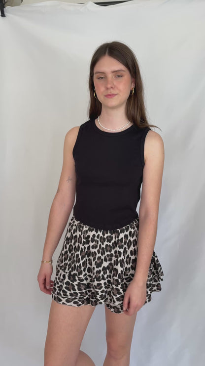 Musslin Skort Leo